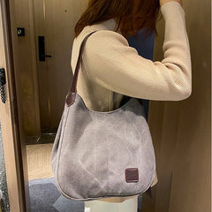 Canvas Shoulder Bag Women Multifunction Handbags And Purse