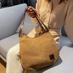 Canvas Shoulder Bag Women Multifunction Handbags And Purse