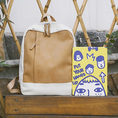 Canvas Women Backpack Female School Teenagers Girls Shoulder Bag