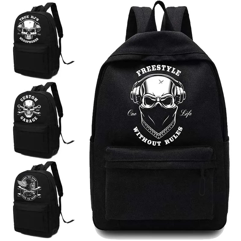 Canvas Women Backpack School Bag Shoulder Laptop Bag Travel Sports Bags