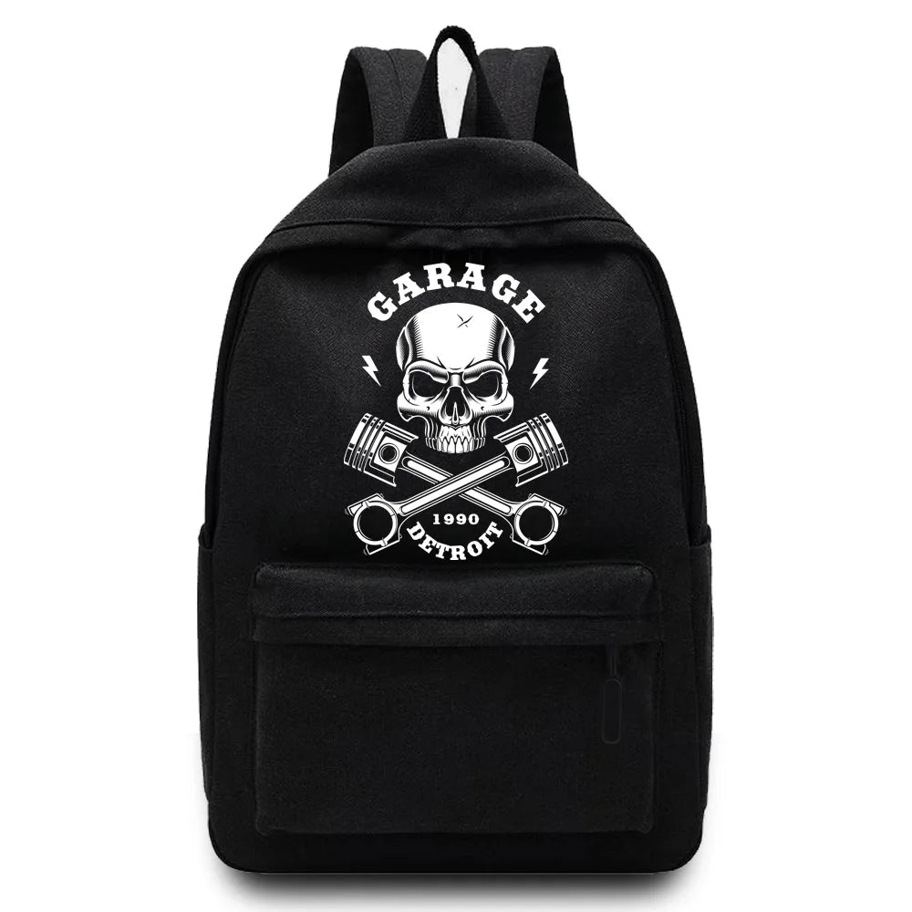 Canvas Women Backpack School Bag Shoulder Laptop Bag Travel Sports Bags
