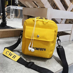 Canvas Women Bags Casual Shoulder Bag Handbag Zipper Messenger Bag