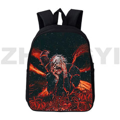 Canvas Tokyo Ghoul Backpack Anime Book Bag 12/16 Inch Kids School Bags