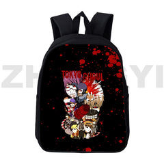 Canvas Tokyo Ghoul Backpack Anime Book Bag 12/16 Inch Kids School Bags