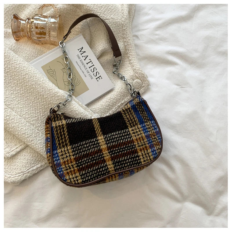 Canvas Womens Shoulder Bag Hobos Vintage Handbags Women Versatile Handbag