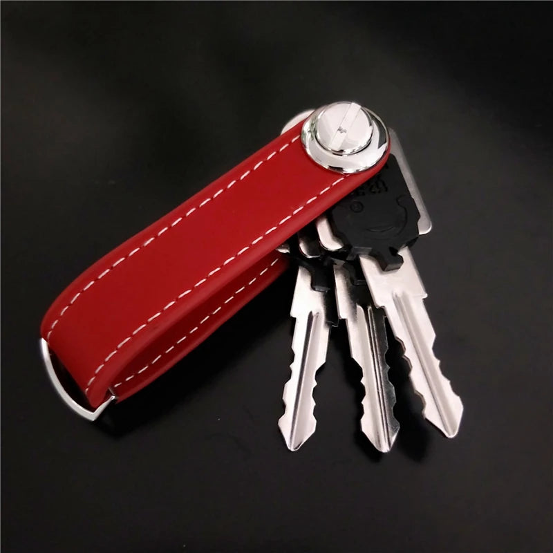 Car Key Pouch Bag Case Wallet Holder Chain Key Wallet Ring Pocket