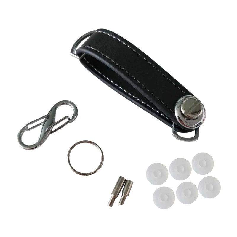 Car Key Pouch Bag Case Wallet Holder Chain Key Wallet Ring Pocket