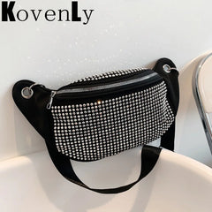 Women's Chest Bag Zipper Waist Bag Leisure Travel Fanny Pack