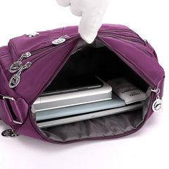 Women's Casual Crossbody Shoulder Bag Waterproof Nylon Messenger Handbag