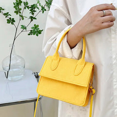 Small Square Shoulder Crossbody Bag for Women