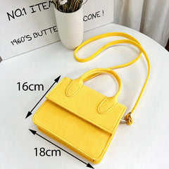 Small Square Shoulder Crossbody Bag for Women