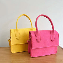 Small Square Shoulder Crossbody Bag for Women