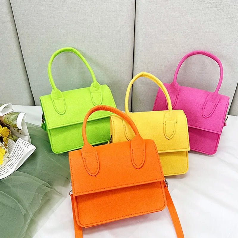 Small Square Shoulder Crossbody Bag for Women
