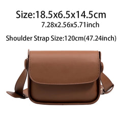 Casual Small Bag for Women Female Shoulder Bags INS PU Leather Crossbody Bags