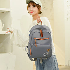 Casual Women Backpack Laptop Teenage Girls School Shoulder Bags