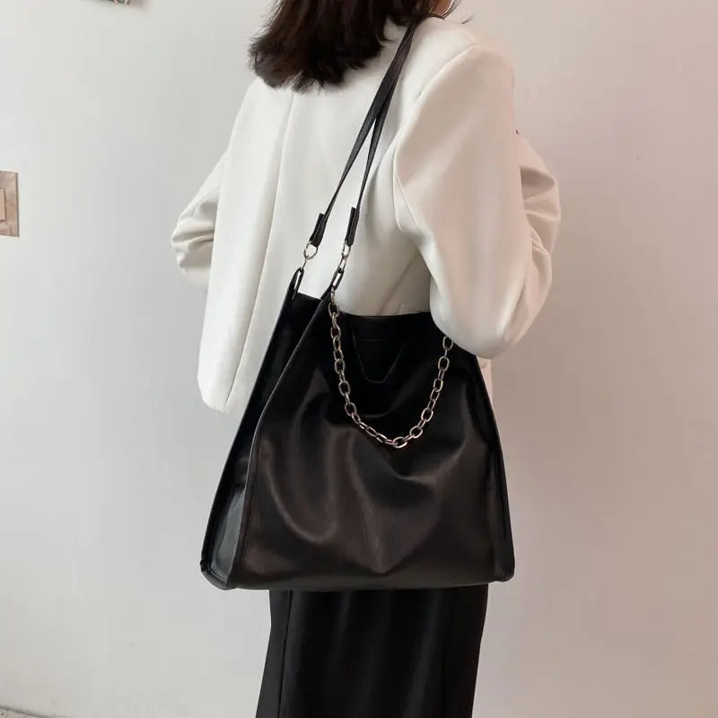 Causal Tote Bag Women Shoulder Bag Girl Messenger Bolsos Mujer Cartera PU Handba