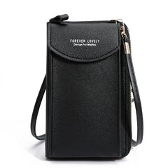 Shoulder Bag PU Leather Crossbody Handbag Women's Messenger Strap