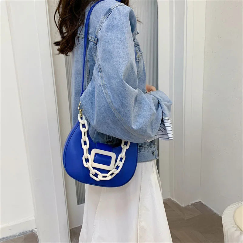 Mini PU Leather Crossbody Bag Lady Handbag And Purse Shoulder Bag