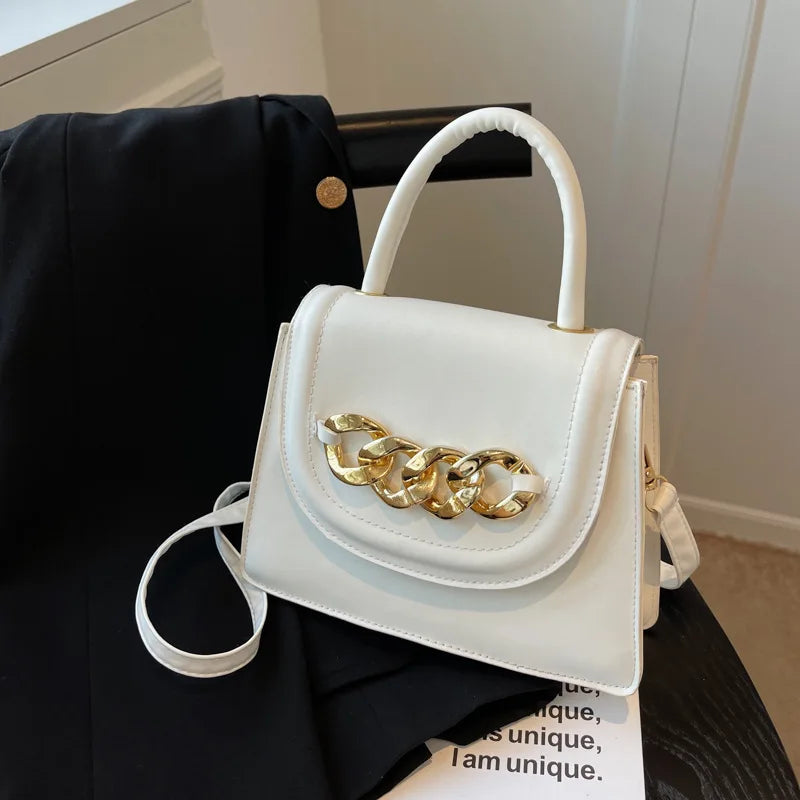 Chain Decoration Crossbody Bags For Women Small Handbags Shoulder Bag