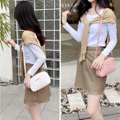 Crossbody Bag Women Tassel Small Messenger Shoulder Bag