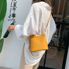 Chain Shoulder Messenger Bag Crossbody Bags for Women Bucket Bag