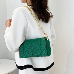 Chain Strap Women Shoulder Bag 11 Colors Pu Leather Handbags