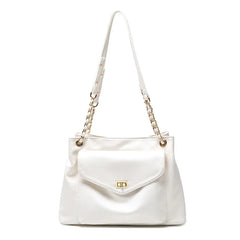 Chain Women Shoulder Crossbody Bags Handbags Purses Soft Pu Leather Totes