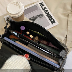 Chain Women Shoulder Side Bags Female Soft Crossbody Bags