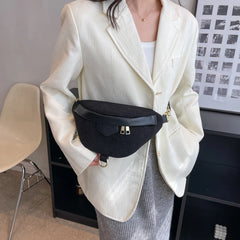 Women's Casual Waist Bag Zipper Crossbody Chest Pack
