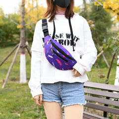 Women's Street Style Chest Bag Nylon Crossbody Waist Pack