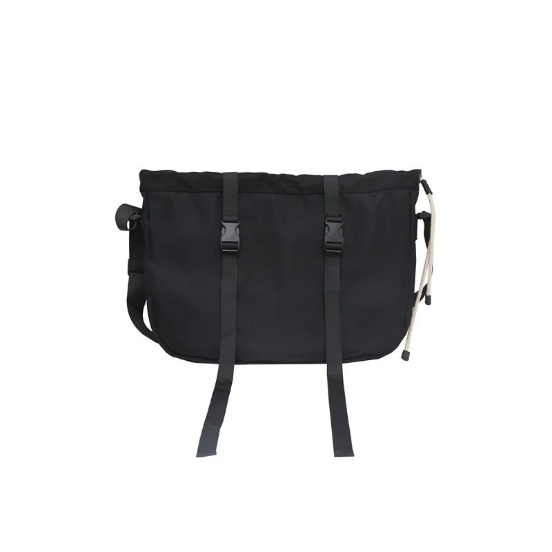 Waterproof Nylon Shoulder Bag Hip Hop Streetwear Chest Bag