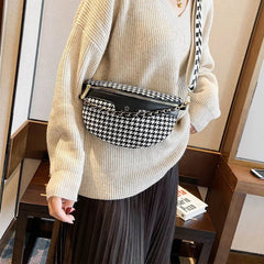 Women's Chest Bag Belt Purse Crossbody Pouch Wide Strap Handbag Waist Pack