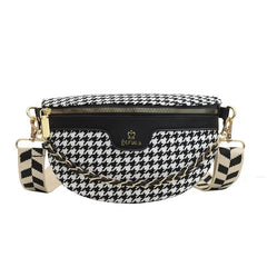 Women's Chest Bag Belt Purse Crossbody Pouch Wide Strap Handbag Waist Pack