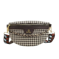 Women's Chest Bag Belt Purse Crossbody Pouch Wide Strap Handbag Waist Pack