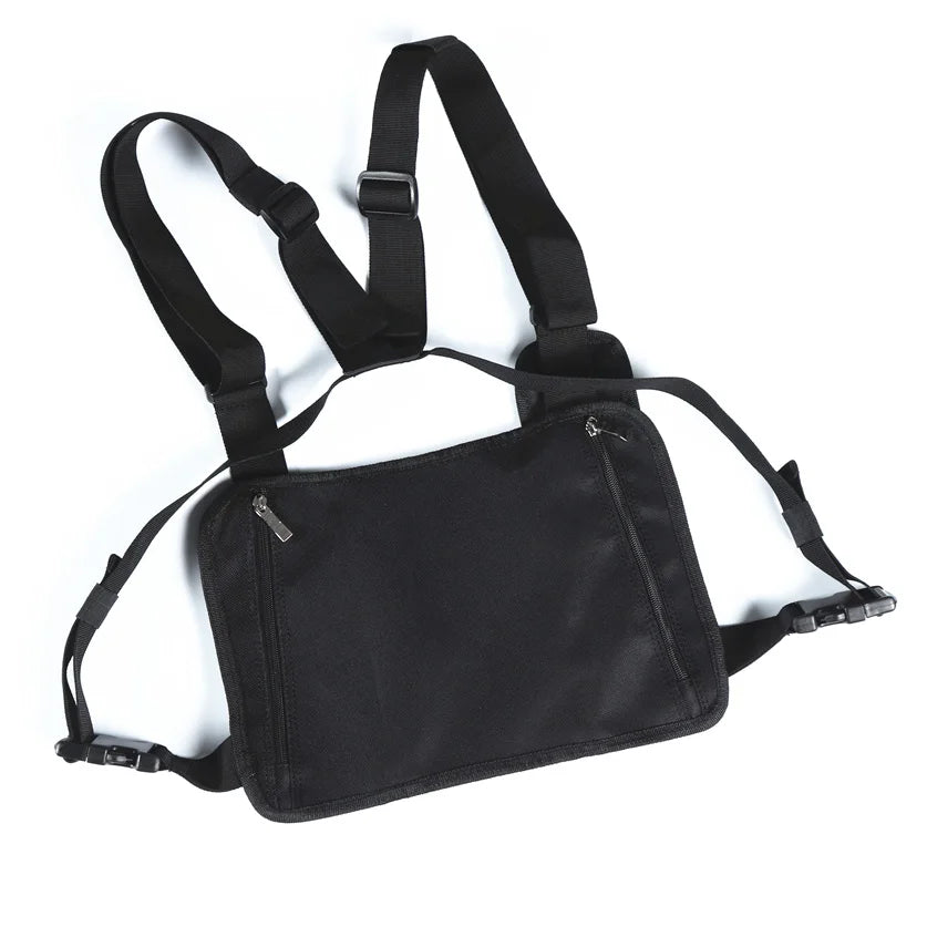 Tactical Chest Rig Bag Hip Hop Streetwear Kanye West Backpack Waist Bag