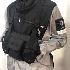 Tactical Chest Rig Bag Hip Hop Streetwear Kanye West Backpack Waist Bag
