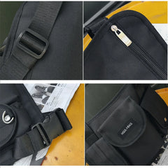 Tactical Chest Rig Bag Hip Hop Streetwear Kanye West Backpack Waist Bag
