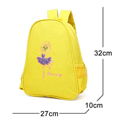 Teenage Girl Backpacks Ballet Dance Bag Girls Waterproof School