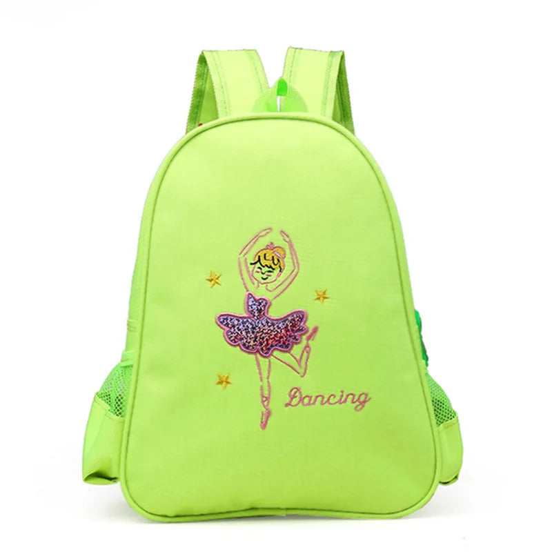 Teenage Girl Backpacks Ballet Dance Bag Girls Waterproof School