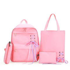 Girls Canvas Backpack Women Leisure Backpack Teenage Girls School Bags