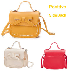Kids Mini PU Leather Handbag Messenger Bag Coin Wallet Baby Girls Shoulder Purse