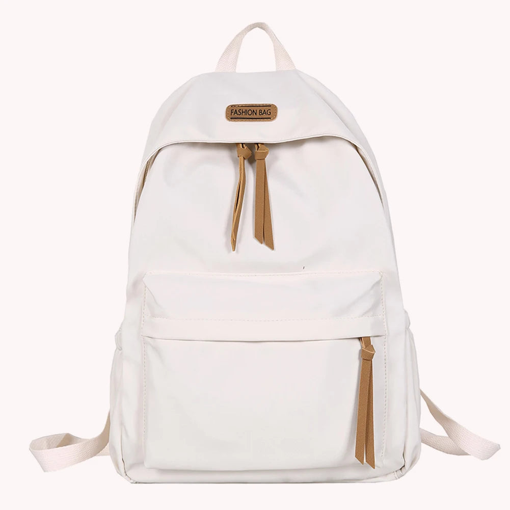 Classic Nylon Backpack Schoolbag Laptop Bookbag Teenagers Girls Boys