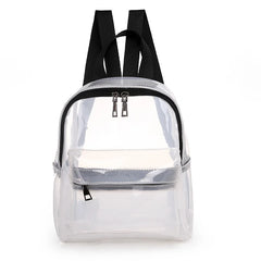 Clear PVC Mini Backpack for Teen Girls