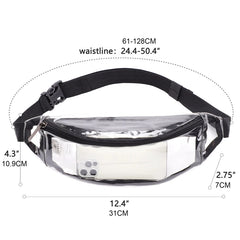Casual Waist Fanny Pack Sling Chest Pouch Sports Travel Belt Bum Bag