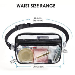 Clear Waist Pack for Women Fanny Belt Bag