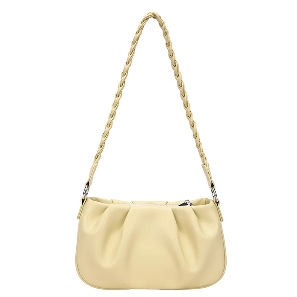 Cloud Bags PU Leather Handbags Shoulder Crossbody Purses