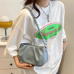 Cloud Bags PU Leather Handbags Shoulder Crossbody Purses