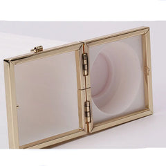 Lipstick Shape Clutch Evening Bag Chain Purse Party Beauty