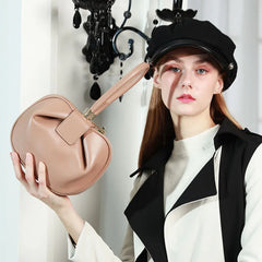 Retro Casual Handbag Women Shoulder Bag Leather Tote Purse