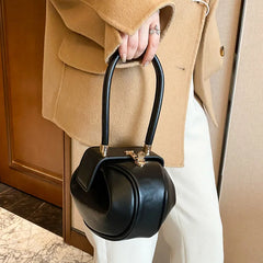 Retro Casual Handbag Women Shoulder Bag Leather Tote Purse